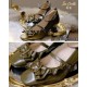 Iris Corolla Frame Square Toe Shoes(Reservation/5 Colours/Full Payment Without Shipping)